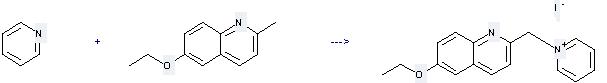 Quinoline,6-ethoxy-2-methyl- can be used to produce C17H17N2O(1+)·I(1-)